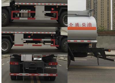 專威牌HTW5180GYYDC型東風(fēng)天錦運(yùn)油車