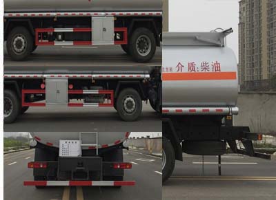 專威牌HTW5250GYYDC型東風(fēng)天錦小三軸運(yùn)油車